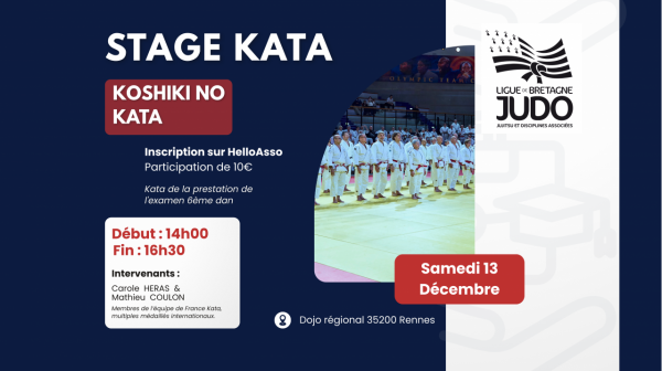 Stage dédié au Koshiki no Kata